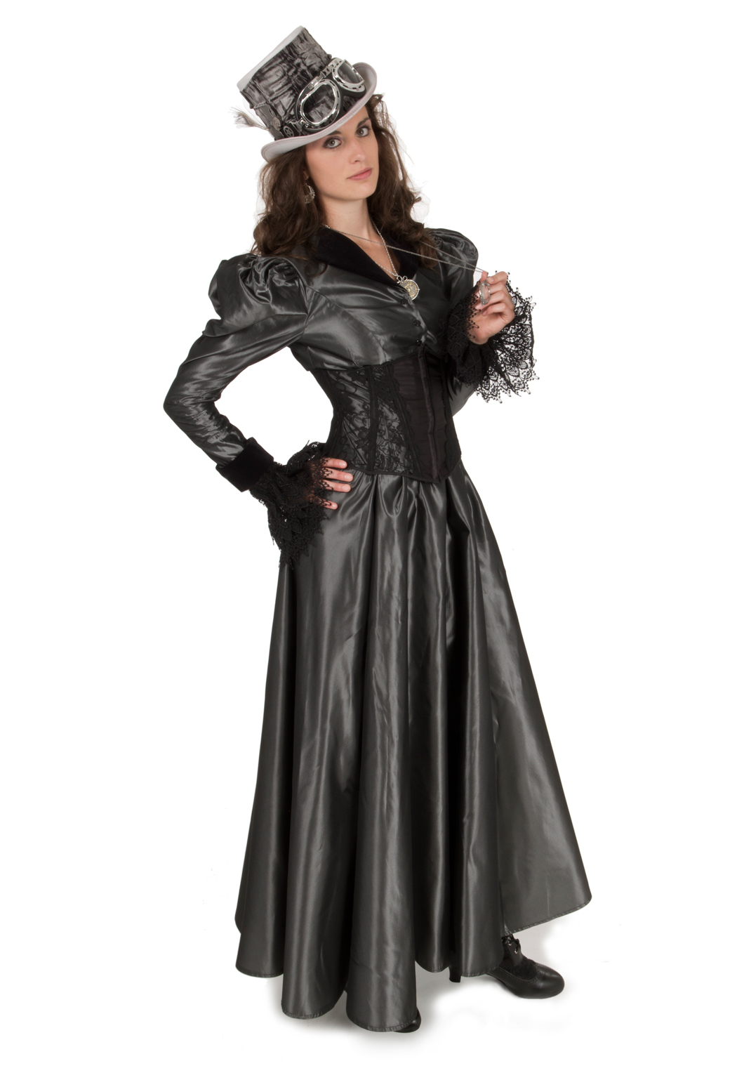 costume steampunk femme