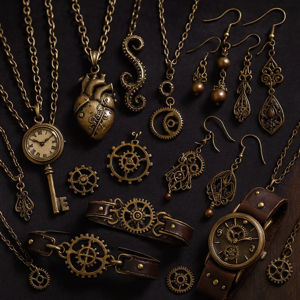bijoux steampunk femme