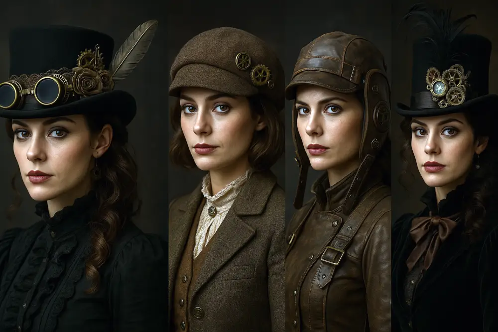 chapeau steampunk femme