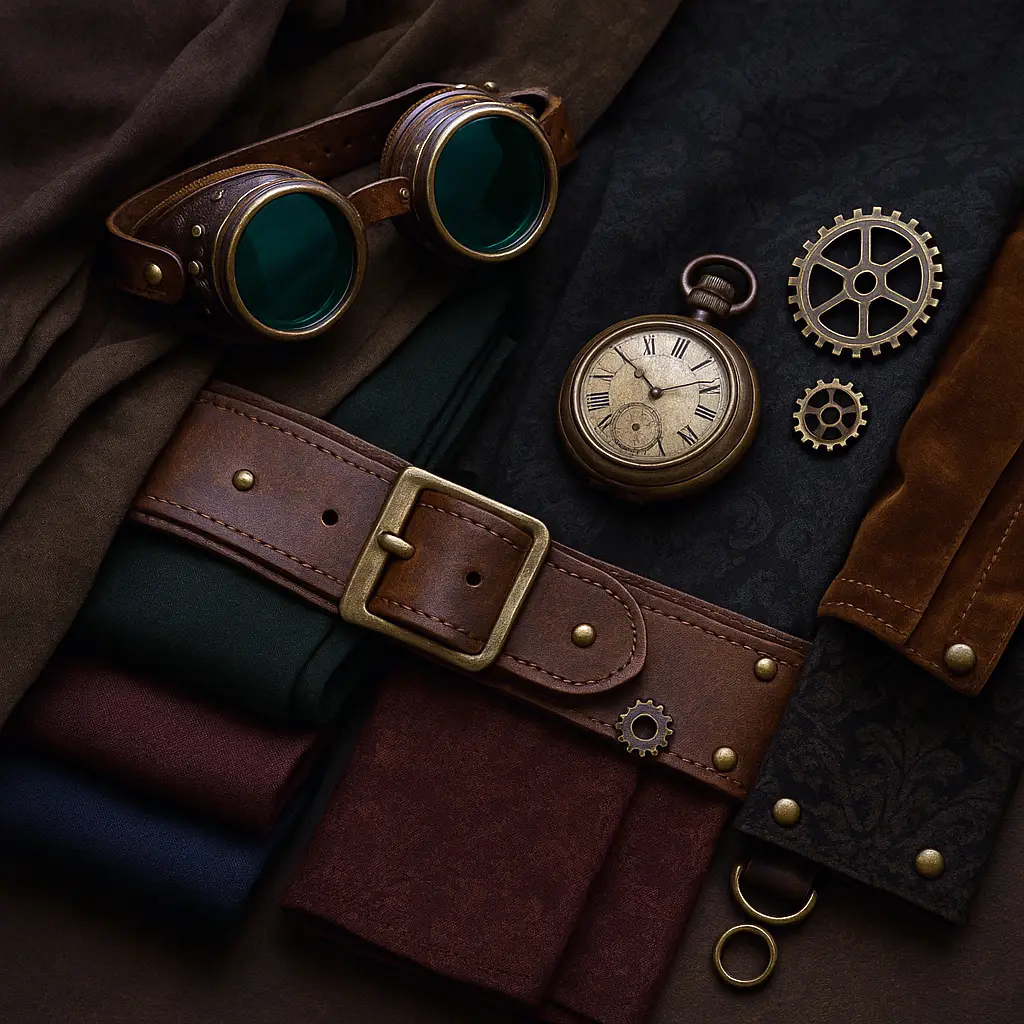 couleurs du steampunk