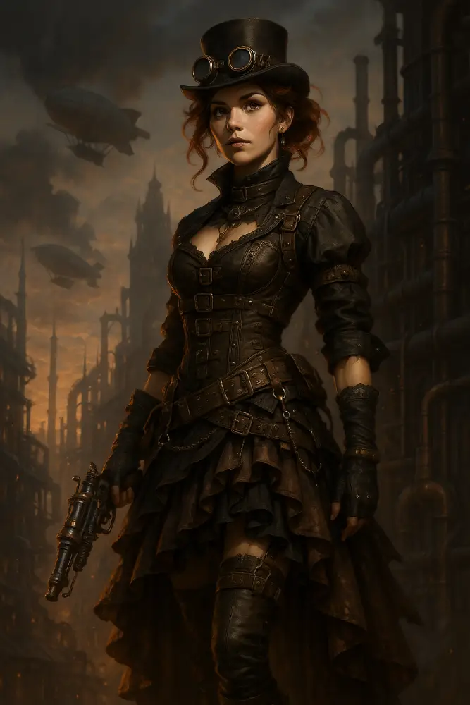 différences styles steampunk victorien