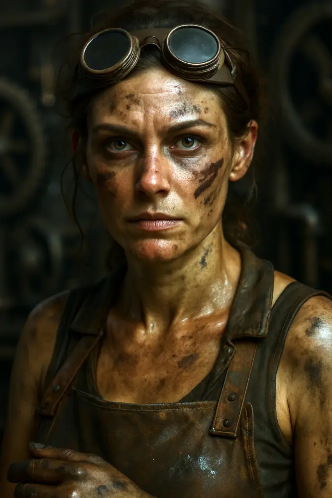 effets de peau maquillage steampunk