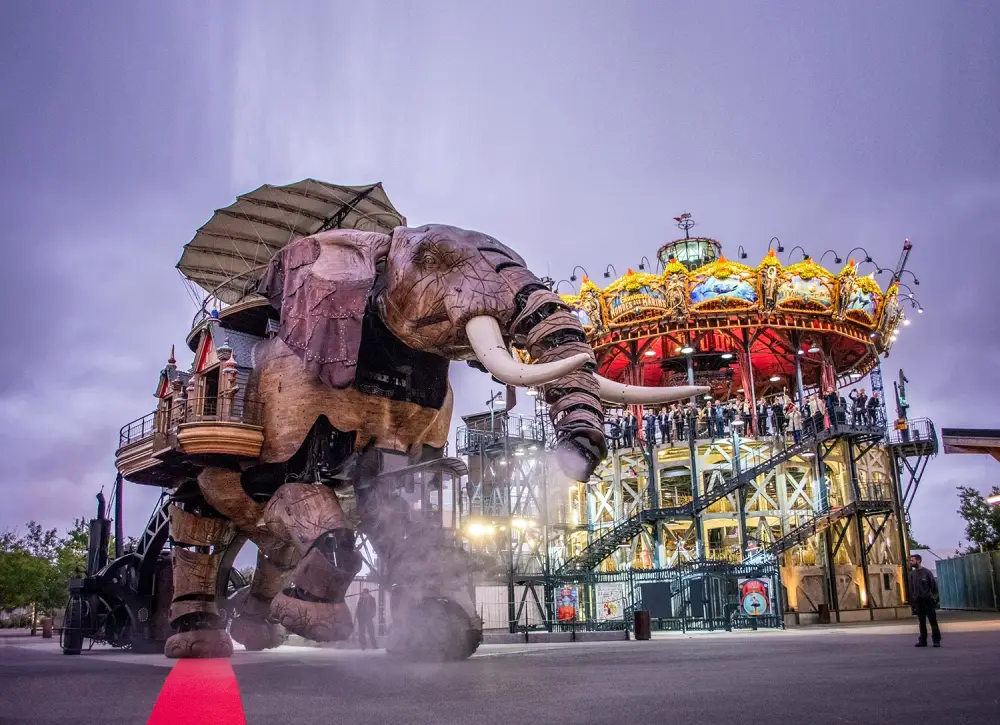 lieux steampunk Les Machines de l'île à Nantes