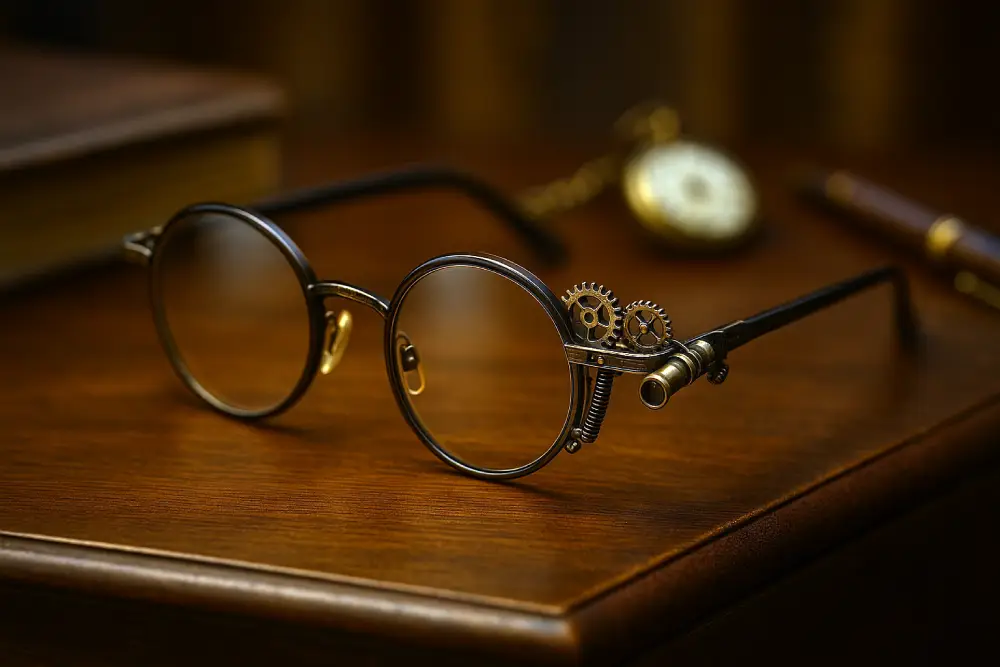 lunettes steampunk décoratives