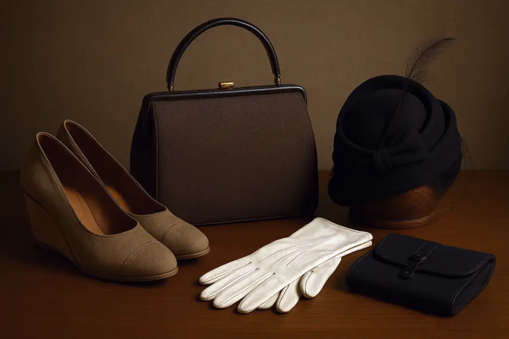 mode années 40 accessoires