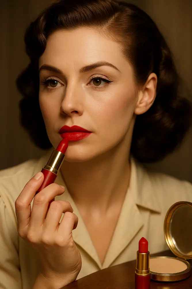 mode années 40 maquillage