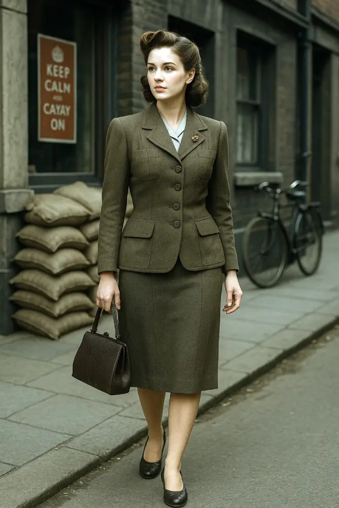 mode années 40