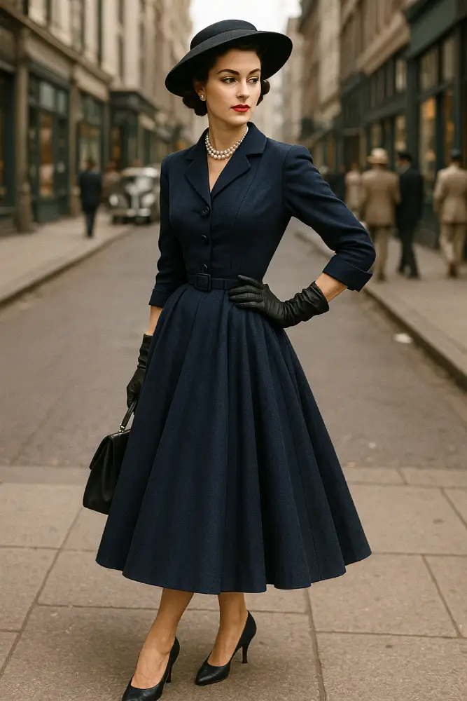 mode femme années 50