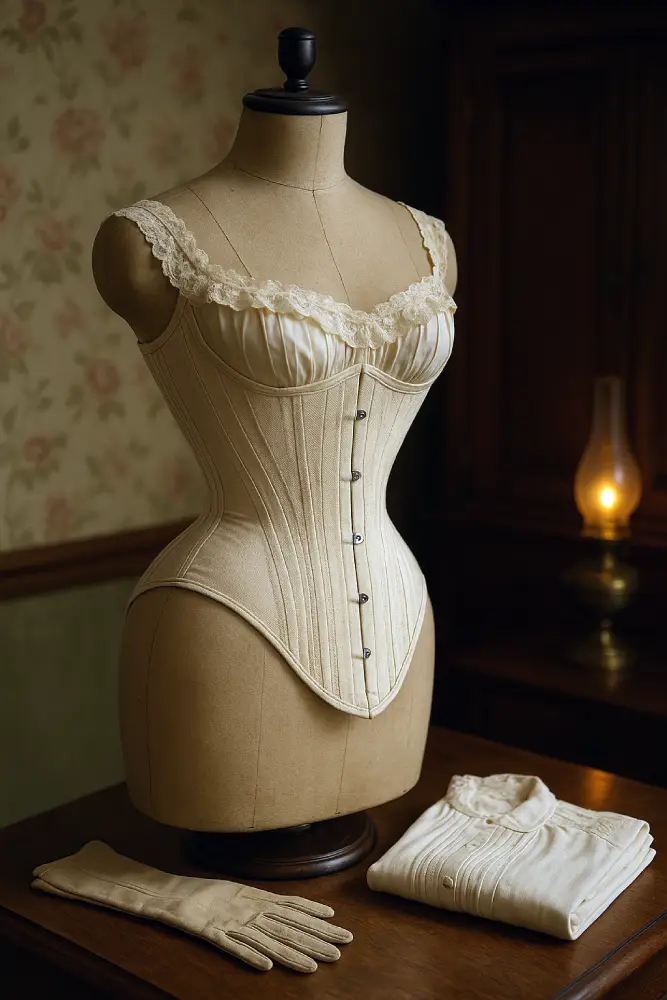 mode édouardienne corset S-Bend