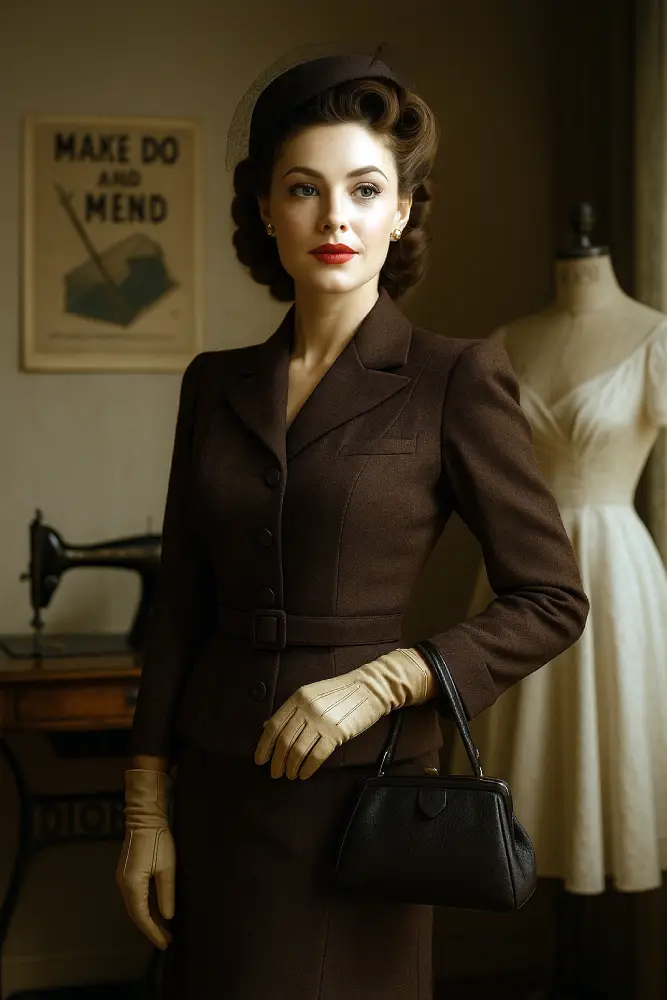 mode femme années 40