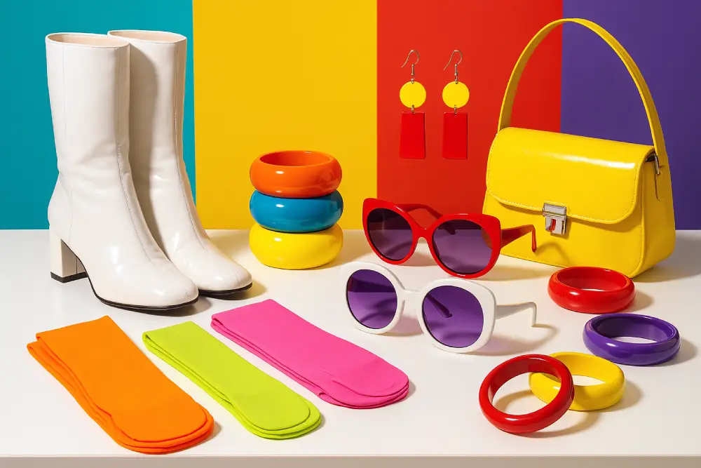 mode femme années 60 accessoires