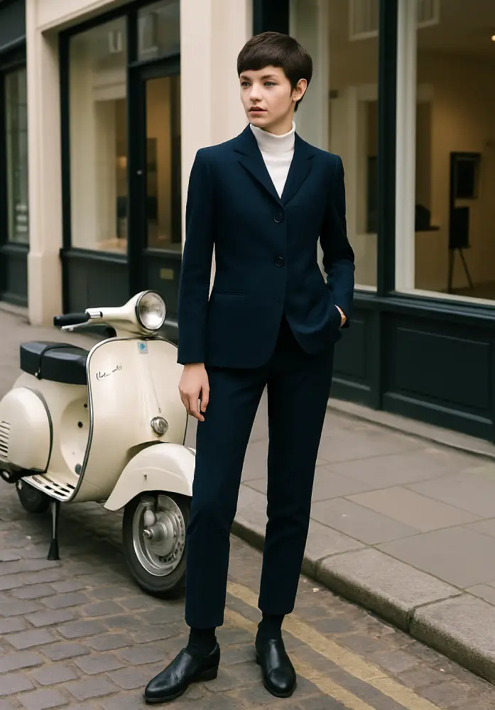 mode femme années 60 mod style