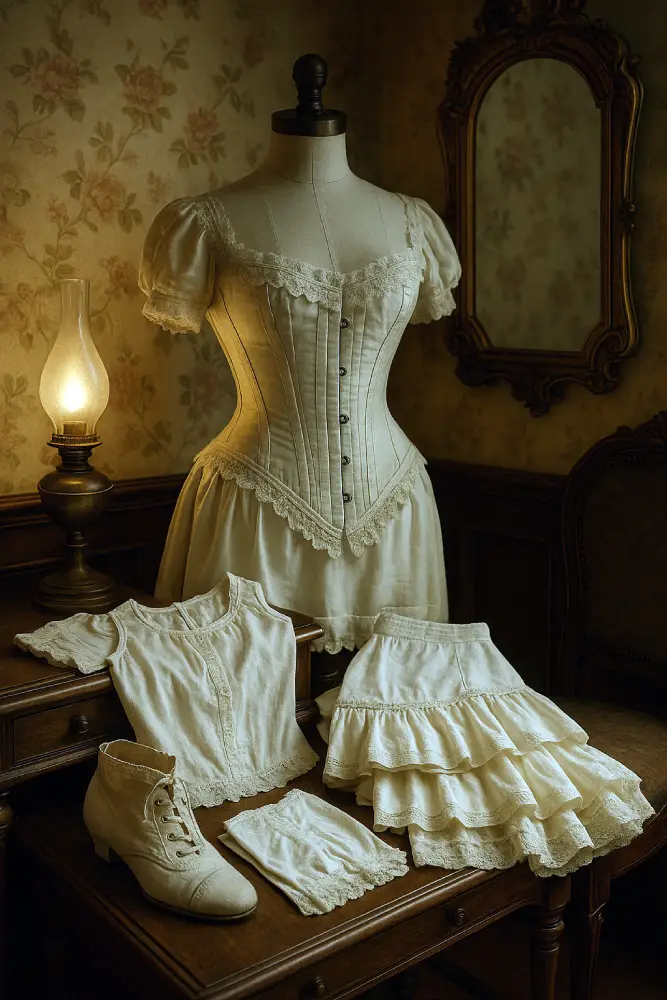 mode victorienne corset femme