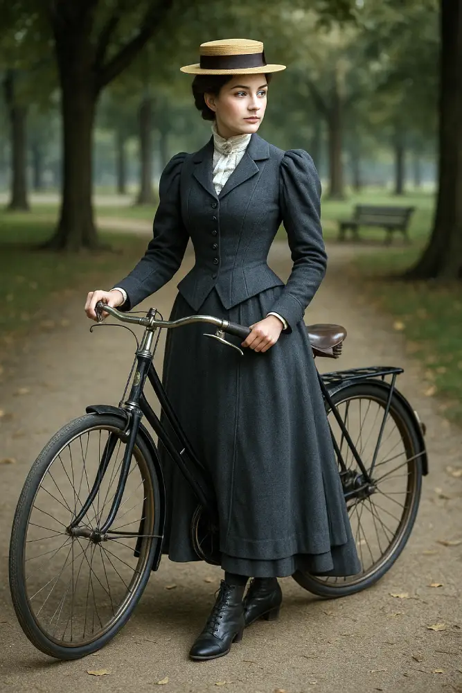 mode victorienne influence du sport