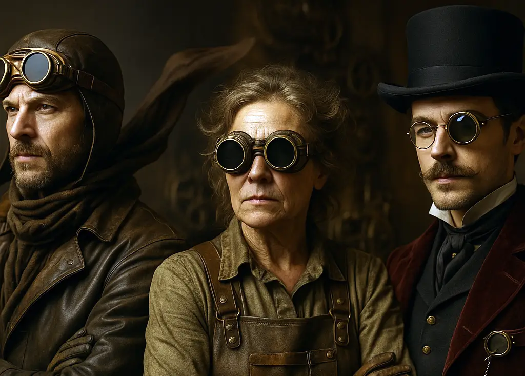 bien porter des lunettes steampunk