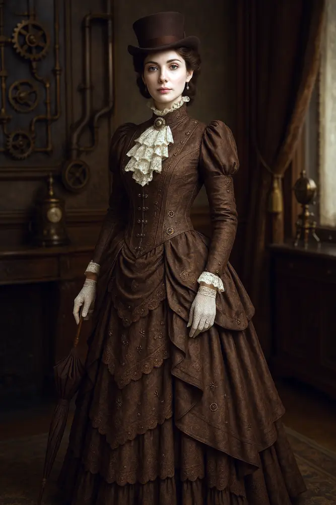 robe victorienne steampunk