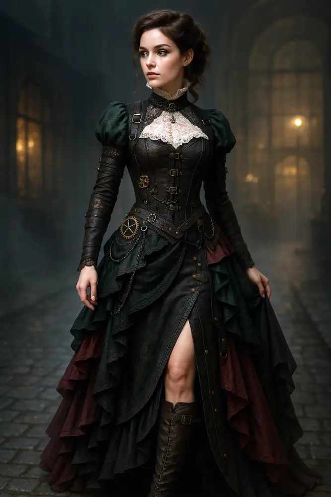 robes steampunk femme
