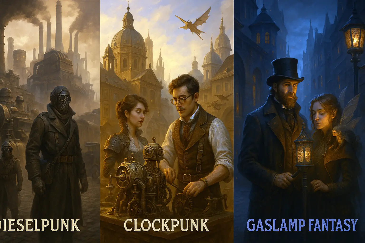 les sous-genres du steampunk