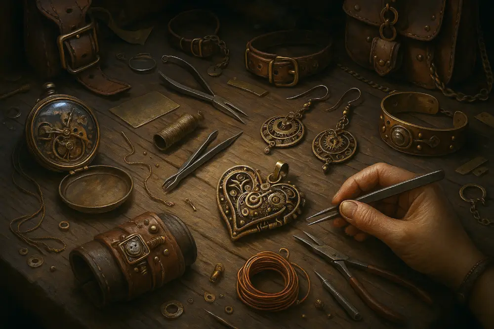 steampunk DIY accessoires