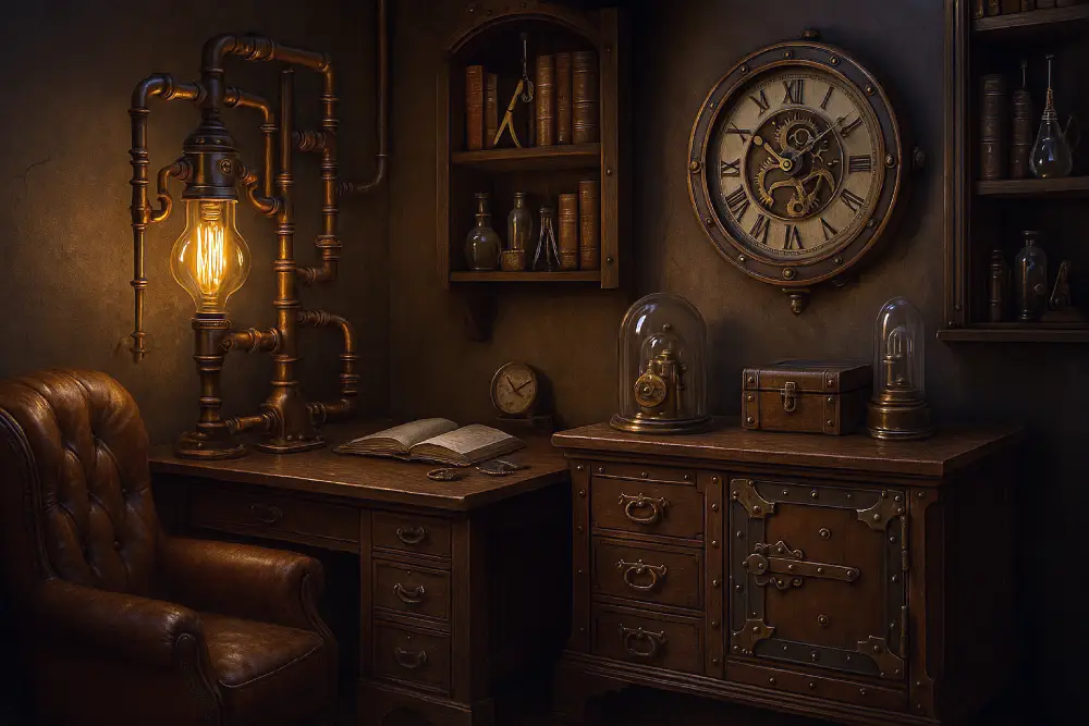 steampunk DIY décoration intérieure
