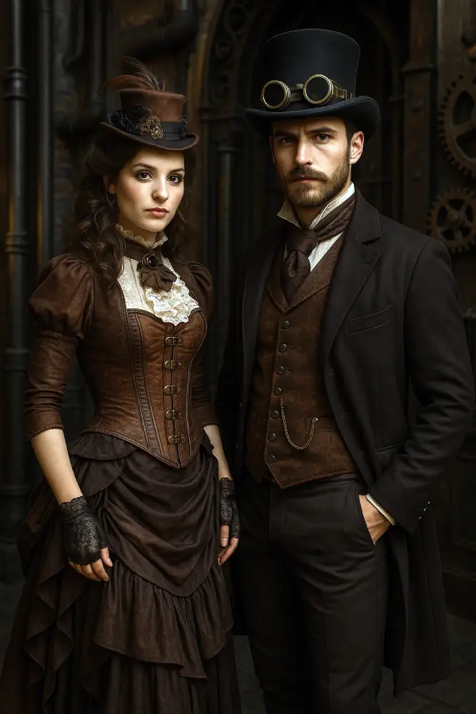 Vêtements et tenues steampunk
