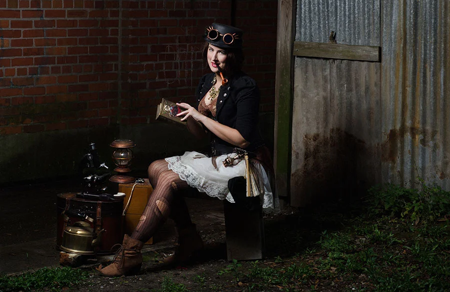 cosplay steampunk femme