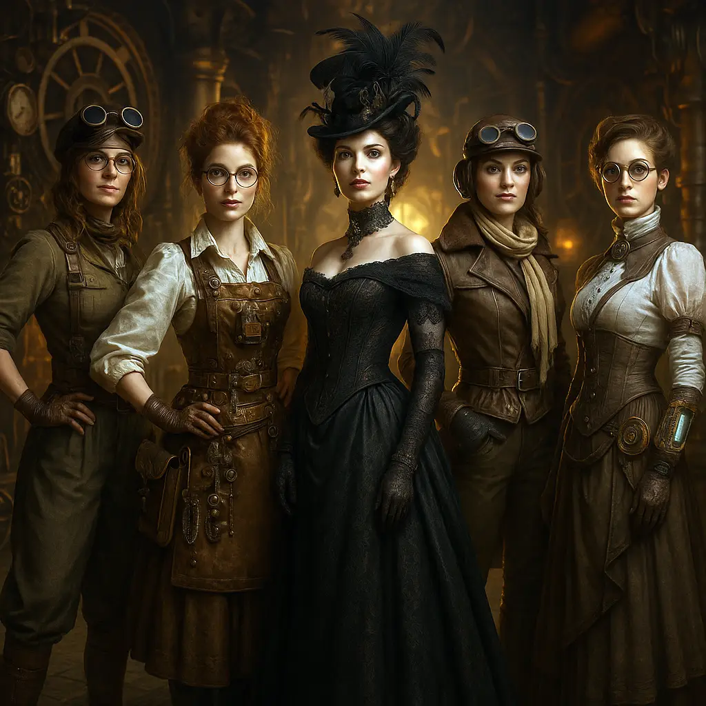 thématique steampunk femme